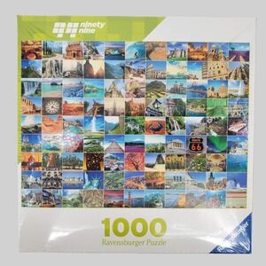 Ravensburger 1000 Piece Puzzle 99 Beautiful Places on Earth Made in Germany 2020